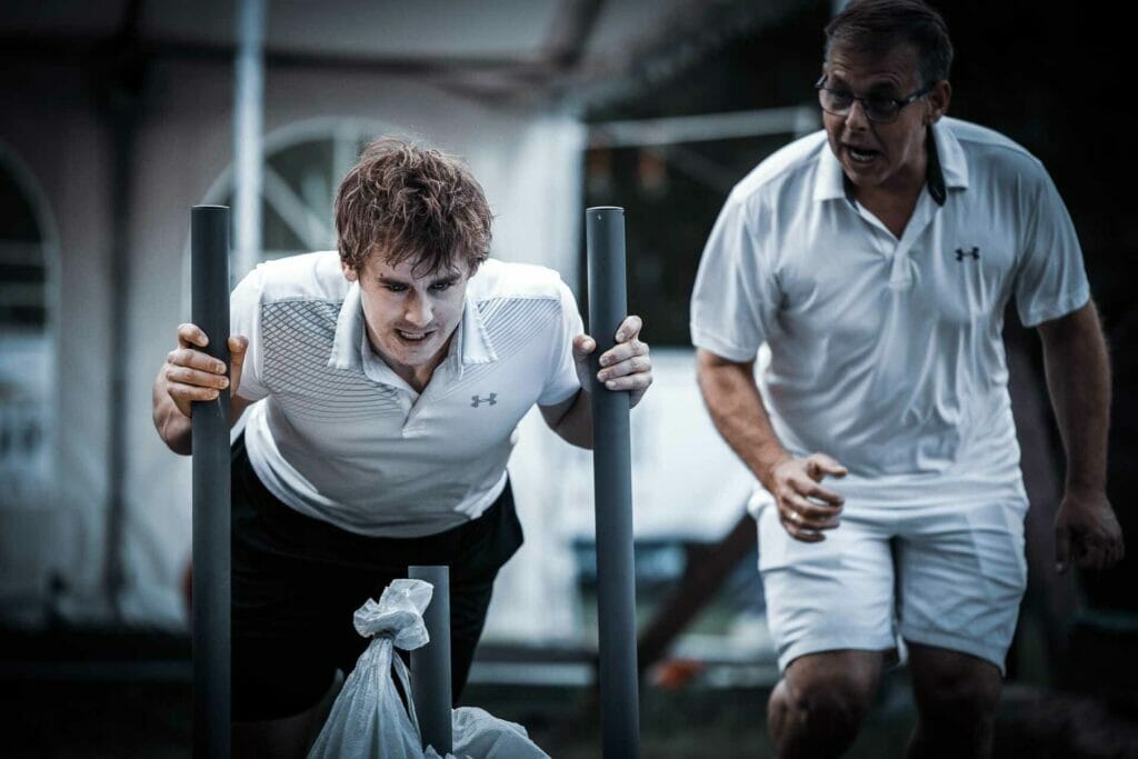 Personal Training durch Gernot Schweizer im Trainingsgarten in Salzburg