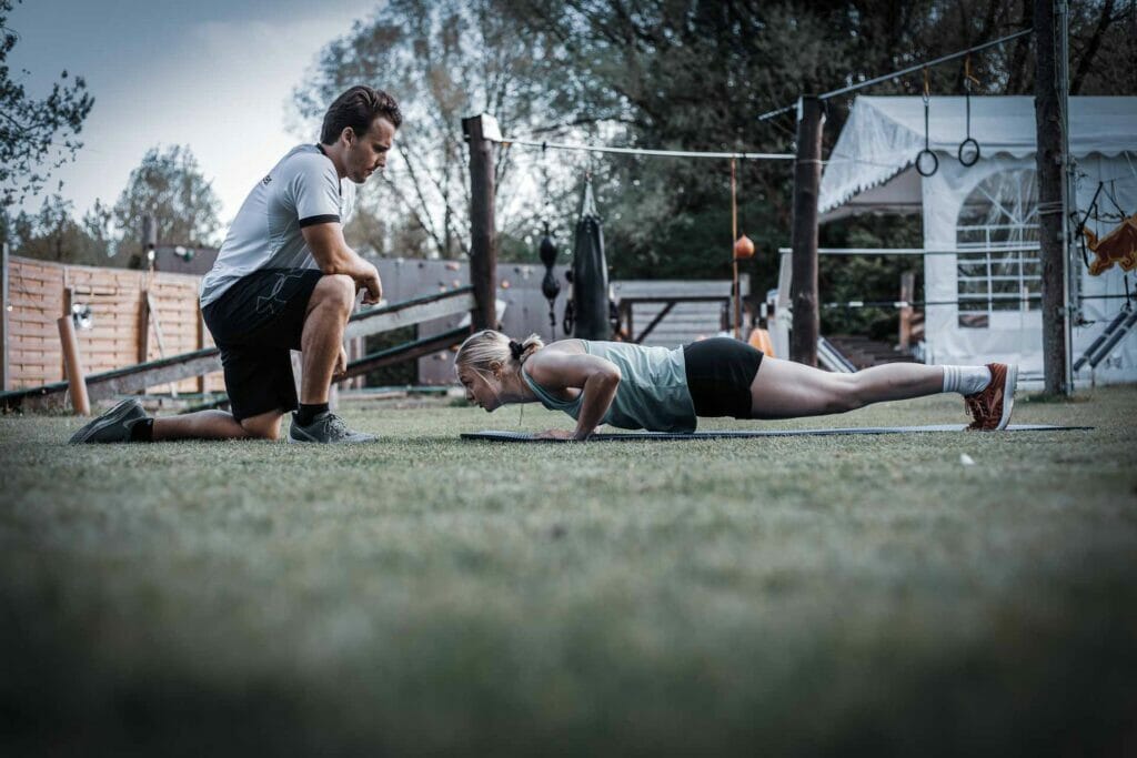 Trainings-Garten bei Gernot Schweizer